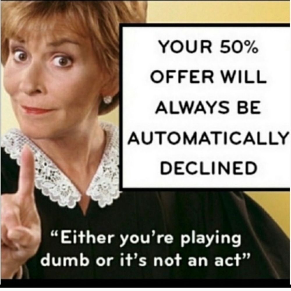 50% off...HOW & WHY??